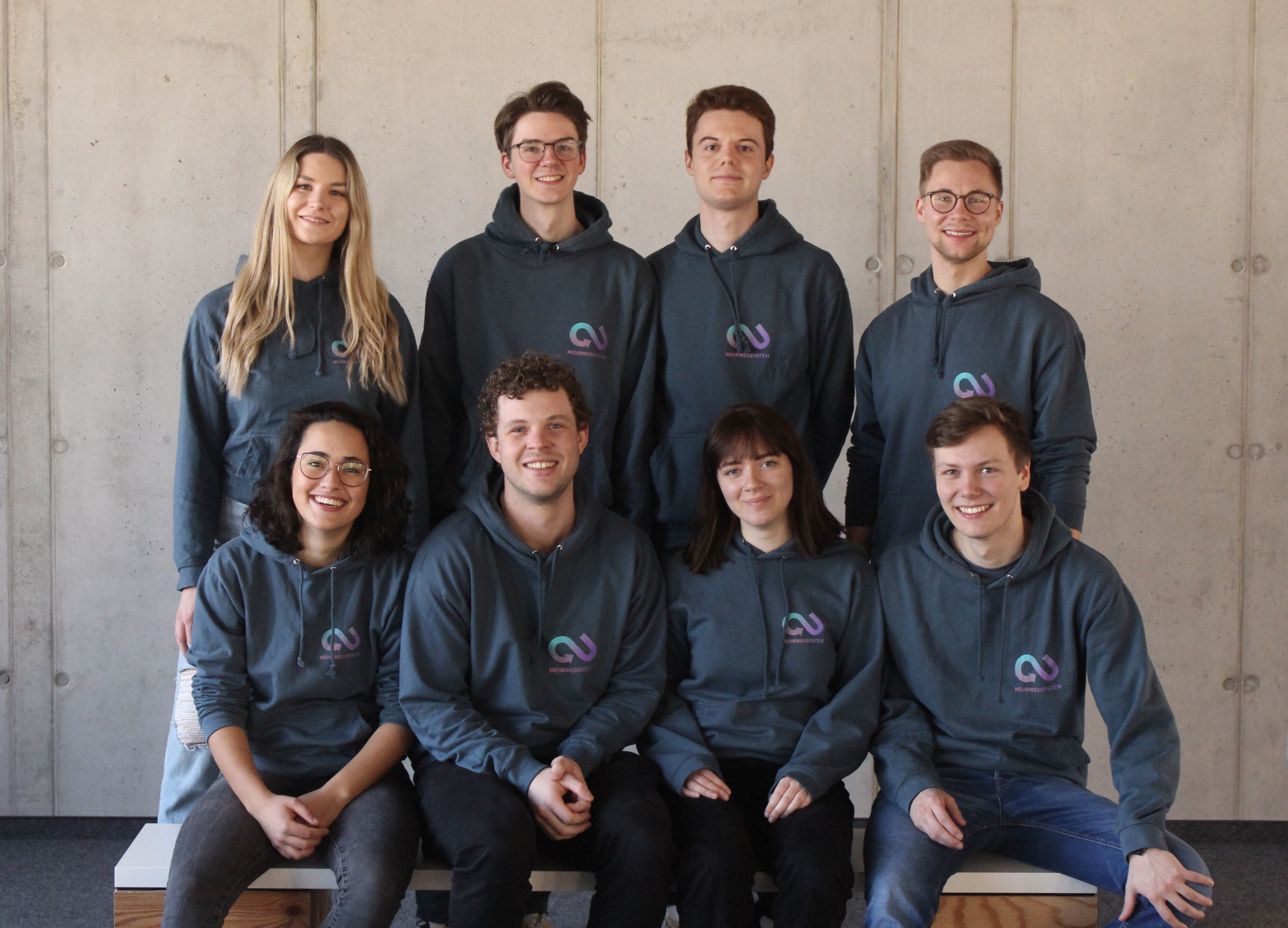 Teamfoto cu Mehrwegsystem