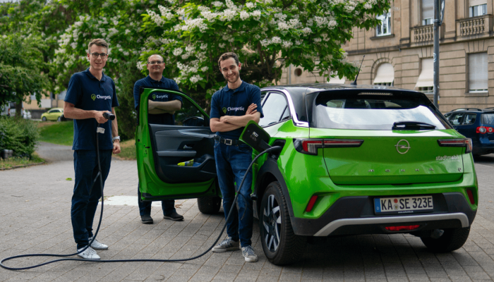 Foto der Gründer vom Start-Up Chargetic GmbH